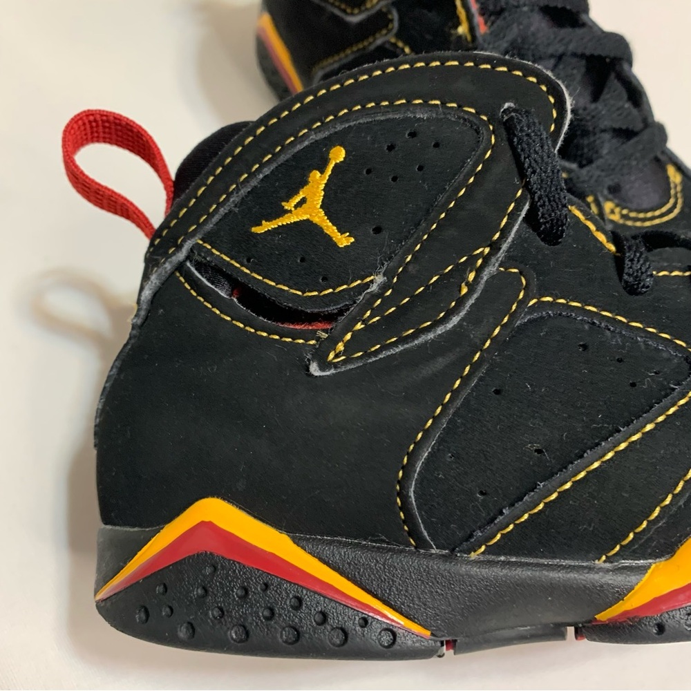 🛍️ AIR JORDAN 7 Retro Citrus Toddler Sneakers - Size 10C - Picture 10 of 16